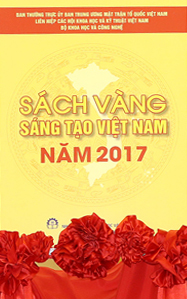 Sách Vàng sáng tạo Việt Nam năm 2017 (công trình: Nghiên cứu hoàn thiện quy trình sản xuất giống và nuôi cá bớp thương phẩm bằng thức ăn công nghiệp, đạt năng suất 5 tấn/ha)