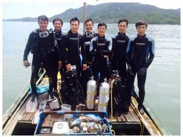 Đào tạo kỹ năng điều tra và giám sát đa dạng sinh học biển cho vườn Quốc gia Bái tử long - Quảng Ninh